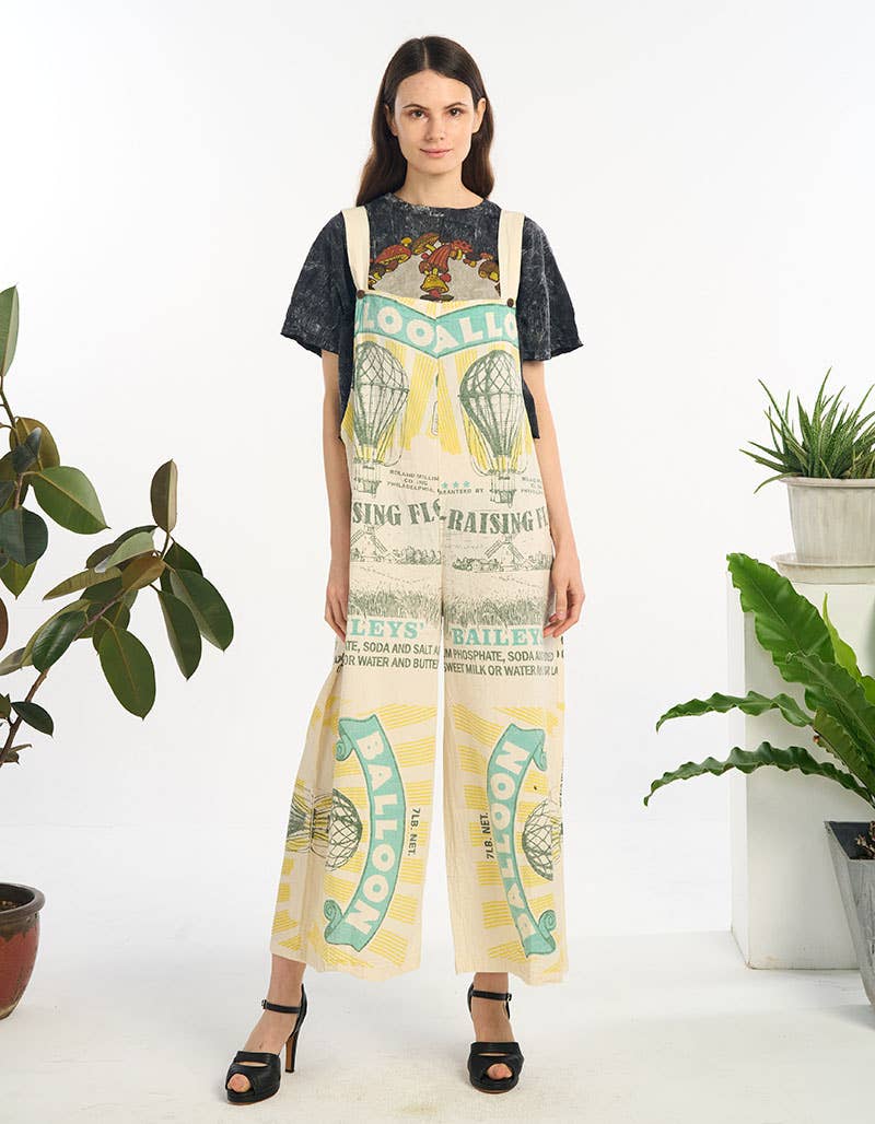 Kathmandu Imports - Wholesale Jumpsuit - Women's - WIDE LEG JUMPSUIT (TH-1926)3