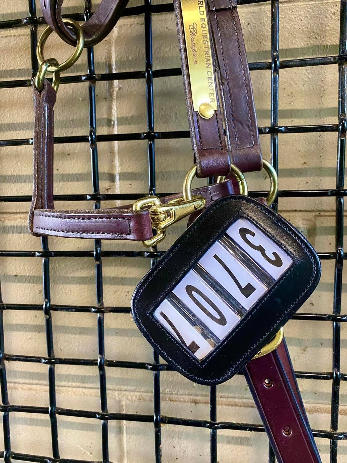 ACE Equestrian – Equipamento de equitação por atacado – PRO4MANCE | # I.D. - Preto (Pacote com 2, 4 dígitos)7