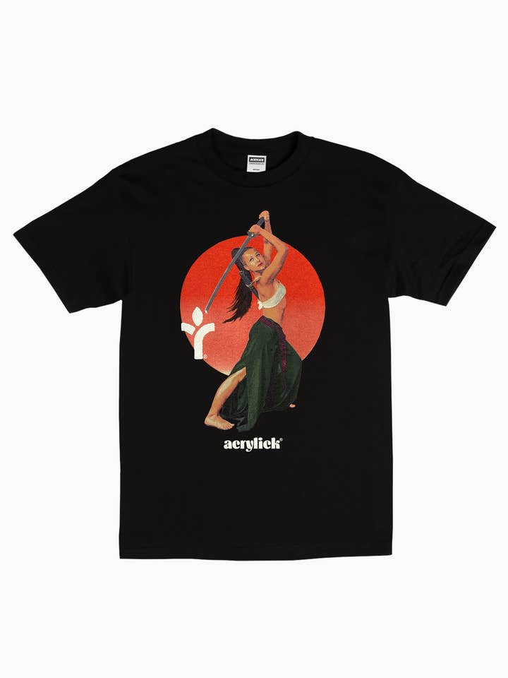 T-shirt en fer à aiguiser le fer pour la vente par Acrylick