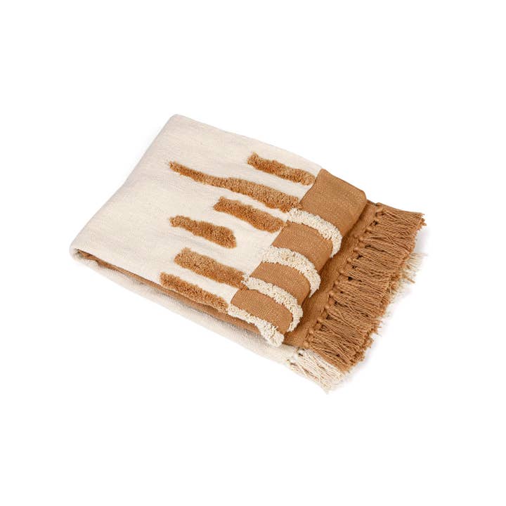 Casa Amarosa - Wholesale Throw Blanket - Handmade Boho Throw Blanket, Earth - 50x60 Inch