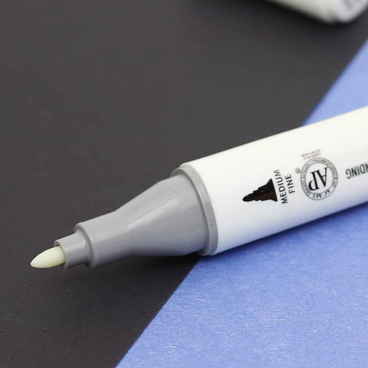 Liquidraw – wholesale Marker – Liquidraw Colourless Blender Marker, Dual Tip Marker, Colourless Blender Pen Alcohol Colorless Blending Graphic Marker For Art, Illustration, Animation, Portrait, Sketching, Drawing, Design2