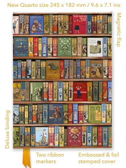 Bodleian Libraries: High Jinks Bookshelves Quarto Journal for wholesale by Texas Bookman