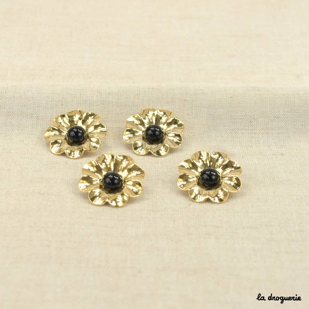 LA DROGUERIE - Wholesale Sewing Button/Snap - "Mary Quant" button 27 mm6