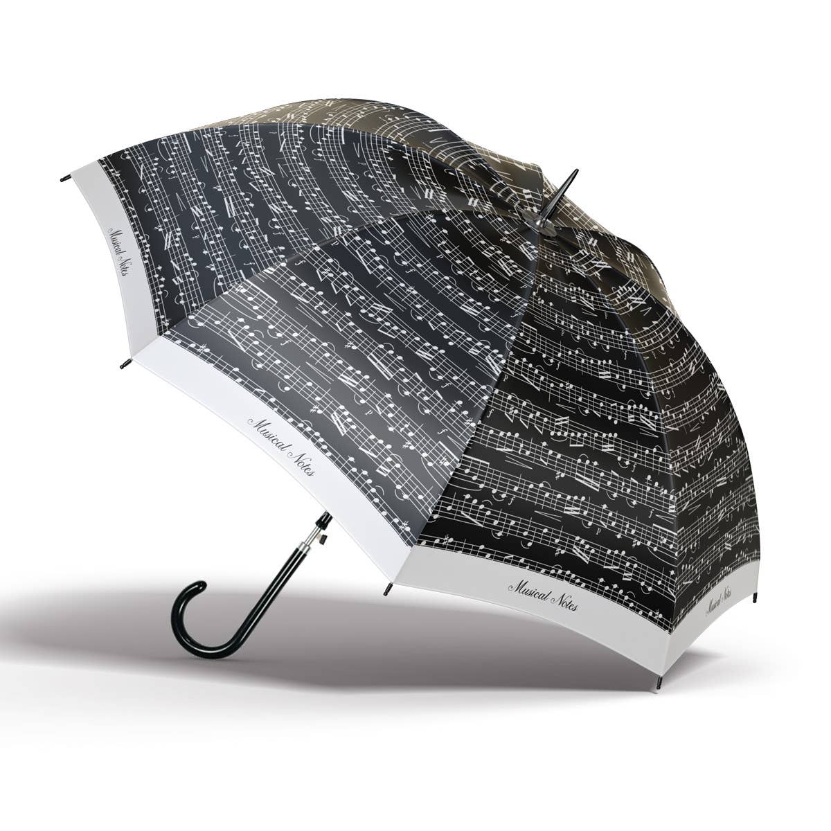 Cuatrogotas – Großhandel Regenschirm – Damen – Automatischer Regenschirm mit Musikmuster, 4 Stk. Ref-650013