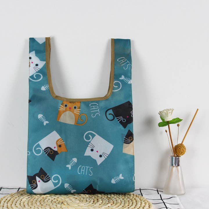 Foldable Oxford Shopping Bag Waterproof Mini Tote for wholesale by Ekartini