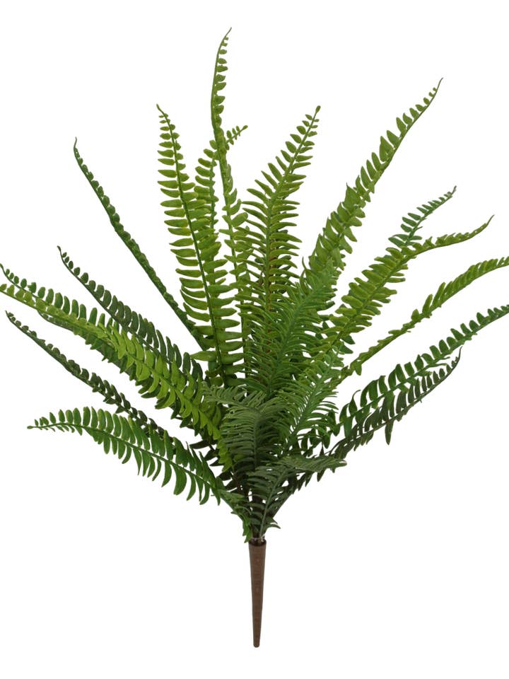 22 IN REAL TOUCH RUFFLE FERN - 84822-UV for wholesale by General Wholesale Inc