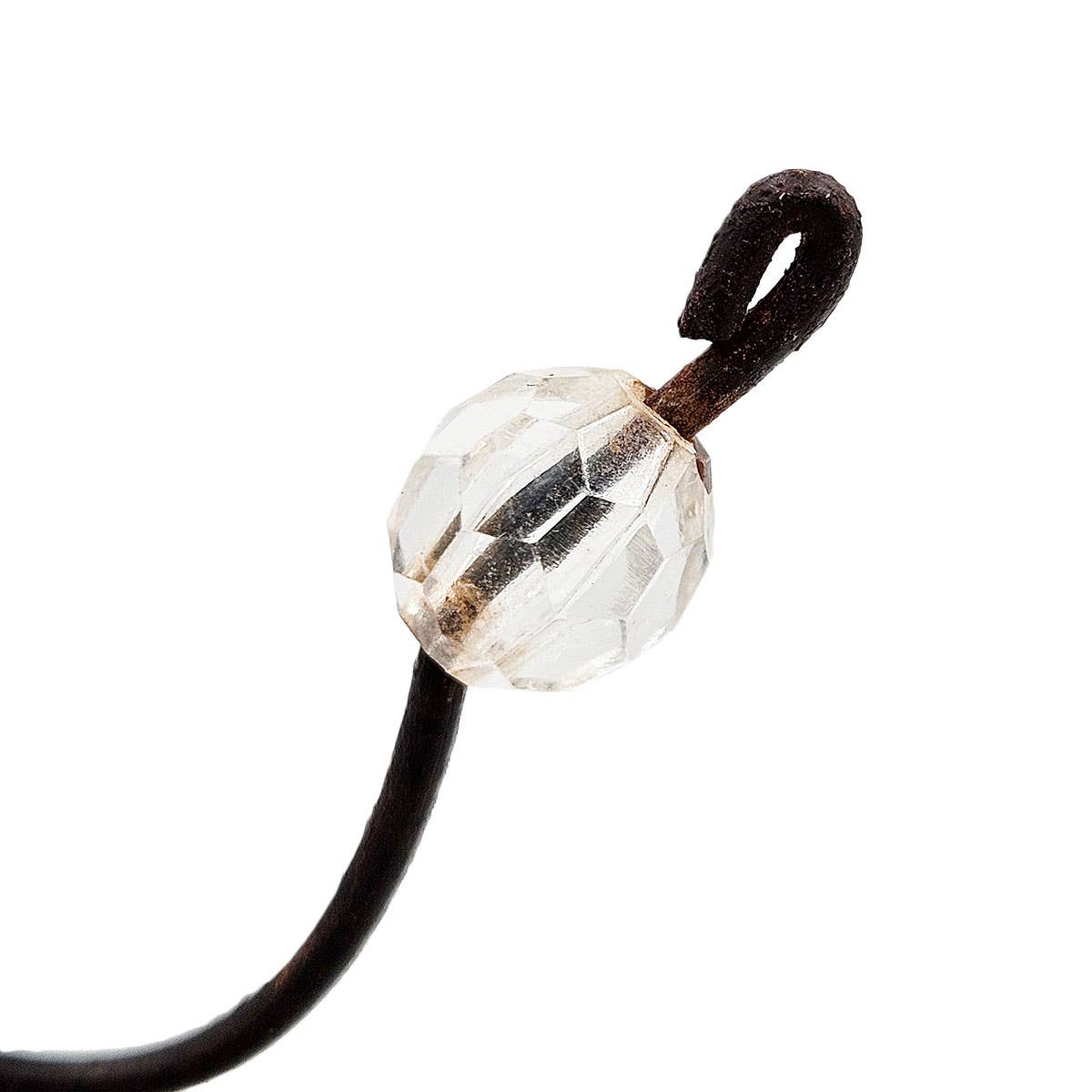 A&B Home Group Inc. - Wholesale Ornament - 2x4.3" Iron Hook With Acrylic beads3