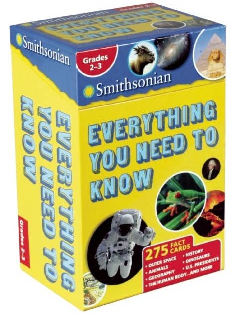 Smithsonian Everything You Need to Know, Grades 2-3 for wholesale by Bradley's Book Clearance