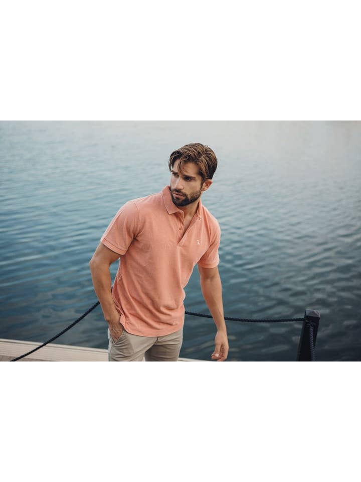 LPKN – wholesale Pikétröja – Herr – VINTAGE KORALLPOLO