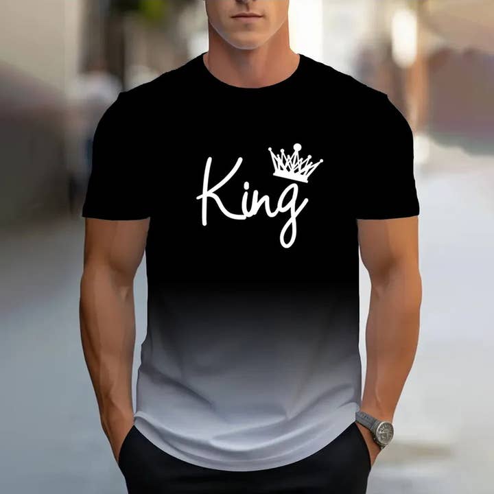 Palavras/Vocabulário de Estilo Clássico Casual Masculino Nome T-shirt de Manga Curta com Impressão 3D por atacado de Aromatized Collection
