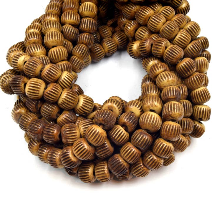 Only Beads - Wholesale Beads - Bone Beads | Carved Ox Bone Beads | Unique Artisan Beads2
