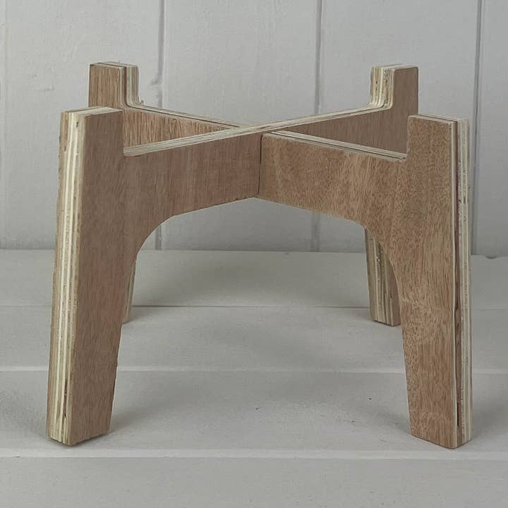 Grote Natuurlijke In Elkaar Te Zetten Plantenstandaard voor wholesale door Satchville