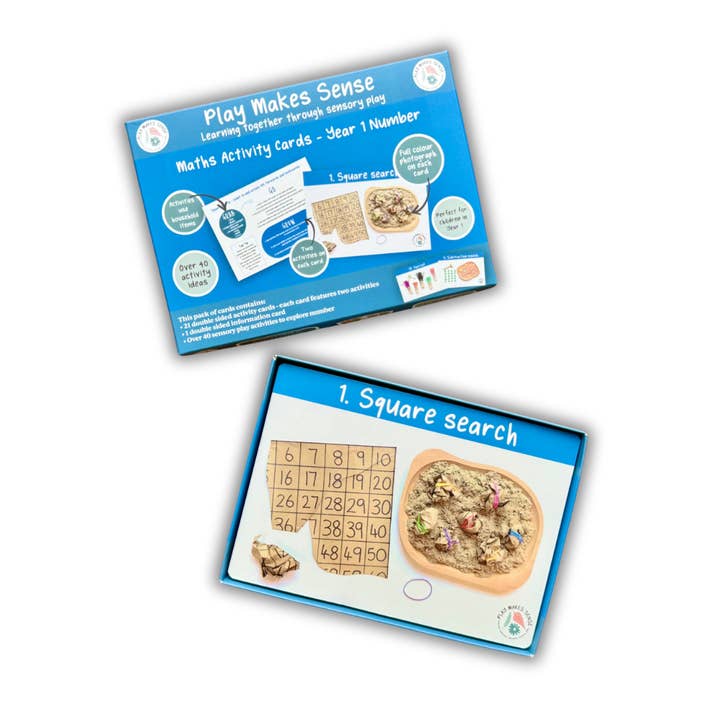 Maths Activity Cards - Year 1 Number Games and Activities for wholesale by Play Makes Sense