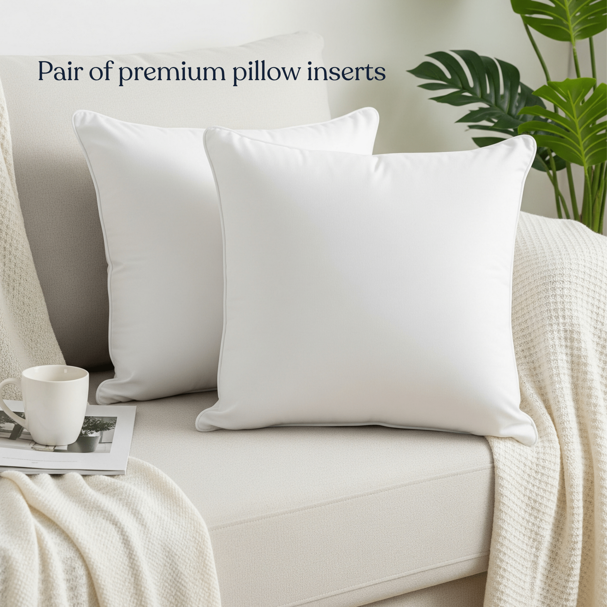 Delara - Wholesale Pillow Insert - Down Alternative Pillow Inserts – Set of 21