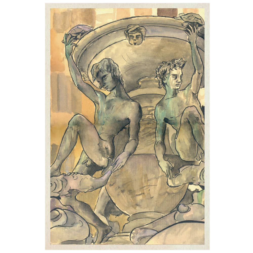 Anagram Press - Wholesale Postcard Set - Italy Sketchbook Postcards, Set of 73