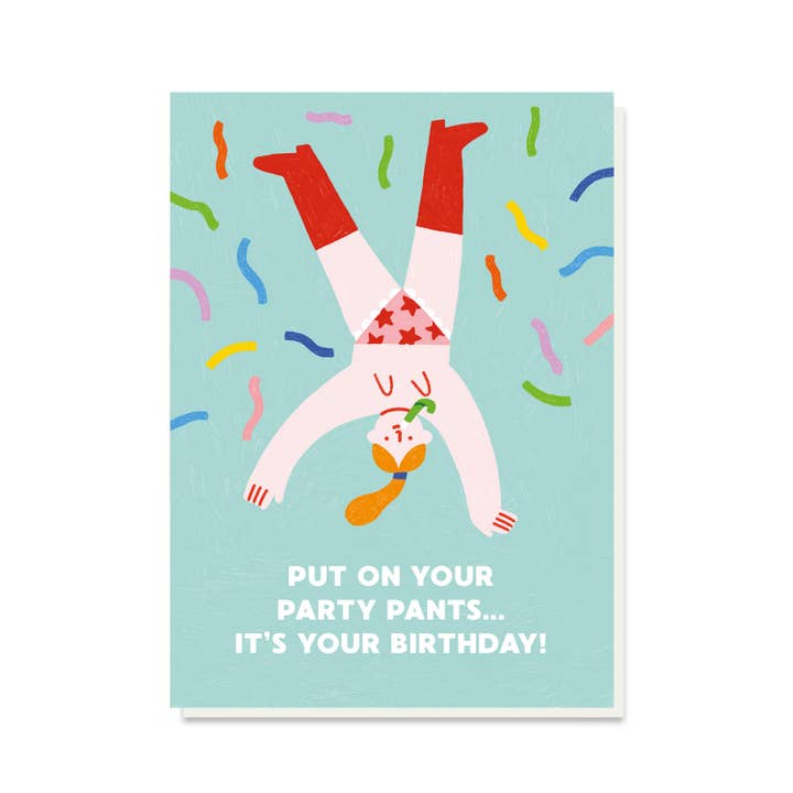 Stormy Knight - Wholesale Birthday Card - Party Pants Card | Funny Cards | Boob Cards