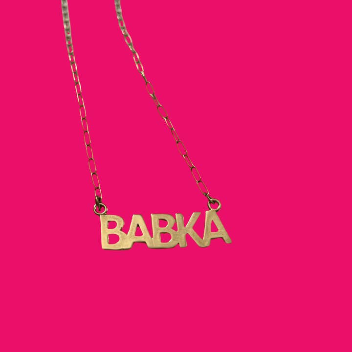 Collier Babka pour la vente par Dear Elaan jewelry