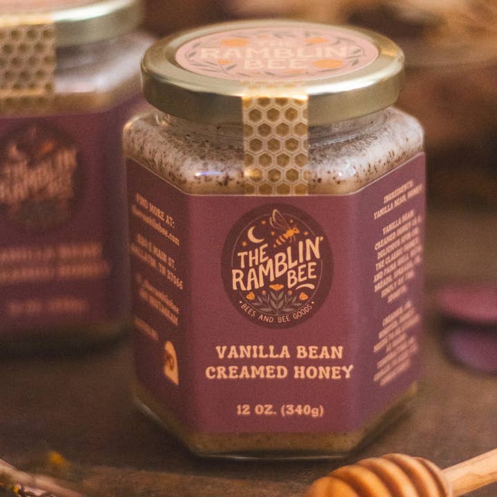 The Ramblin' Bee - Wholesale Honey - Vanilla Bean Creamed Honey