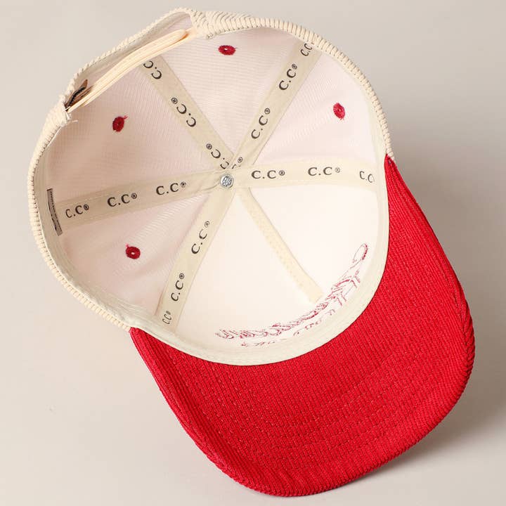 Fashion City - Wholesale Trucker Hat - Unisex - American Honey Corduroy Trucker Baseball Cap5