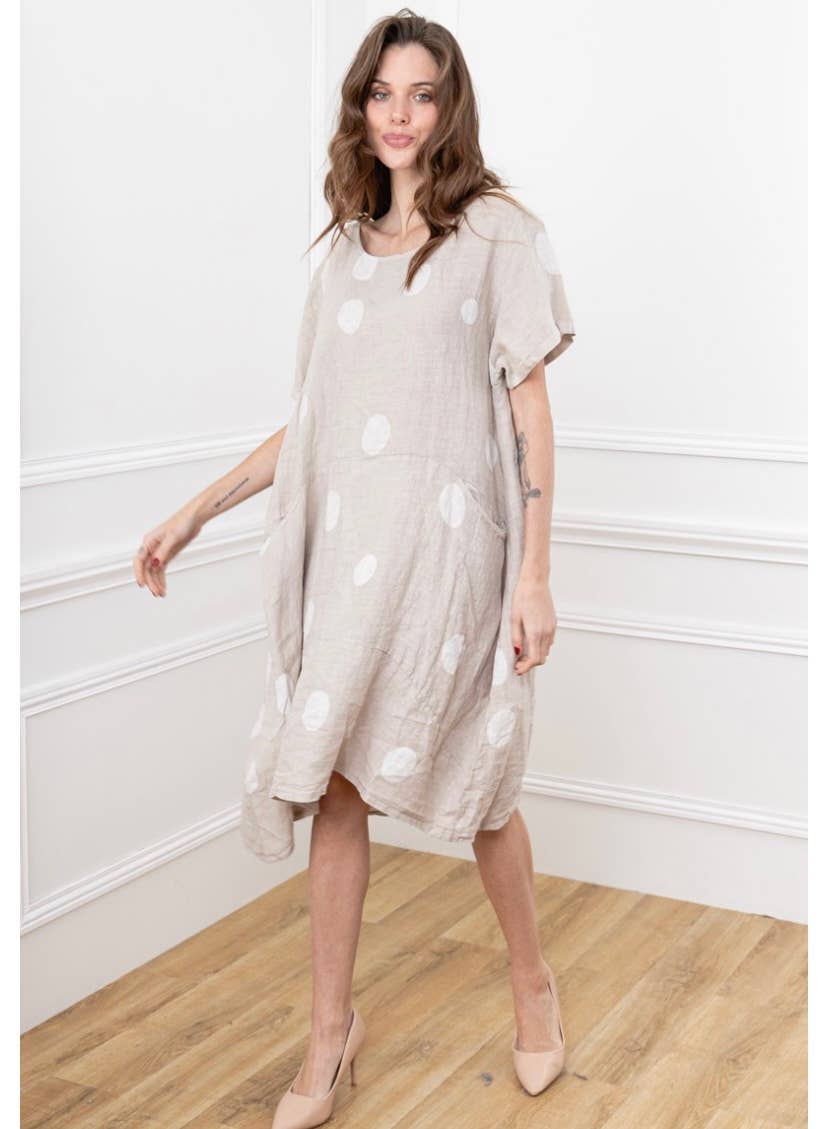 LINEN & COTTON HOUSE - Wholesale Dress - Women's - LINEN DRESS. 17600 SPRING SUMMER CLOTHING72