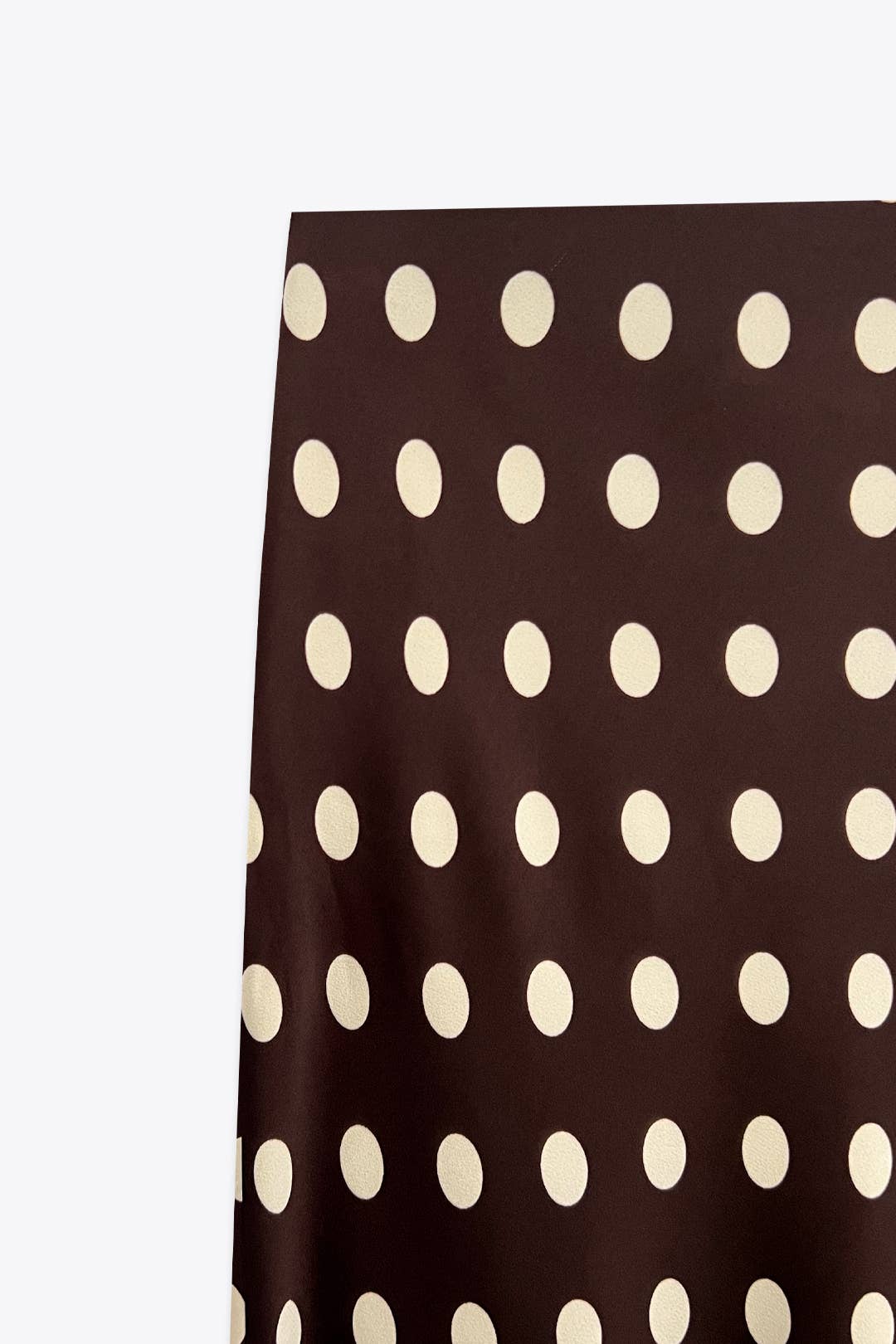 ELLI WHITE - Wholesale Skirt - Women's - Polka dot satin skirt2