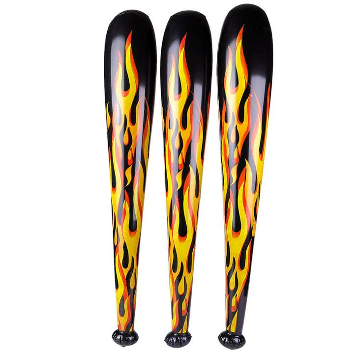 42" FLAME BASEBALL BAT LLB kids toys for wholesale by La Luna Bella - Toys