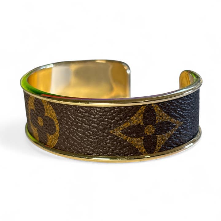 Gold Trim Cuff Bracelet for wholesale by Junk And The Gypsy