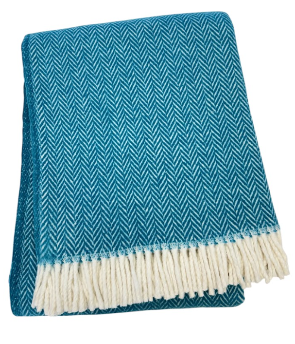 A Soft Idea - Wholesale Throw Blanket - 355 - Herringbone Plush Throw9