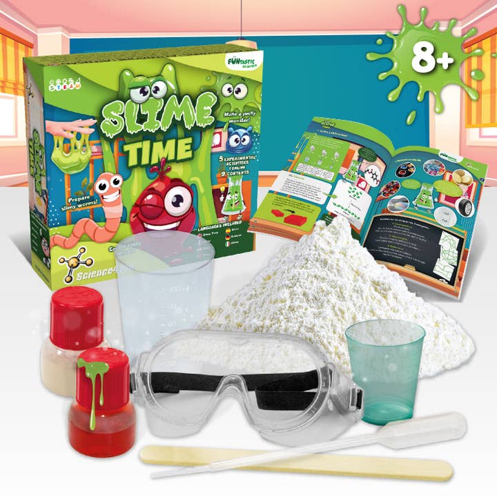 Science4you - Venta al por mayor Masilla/limo - Niños - FunTastic Slime Factory - Juguete científico para niños (7 idiomas)