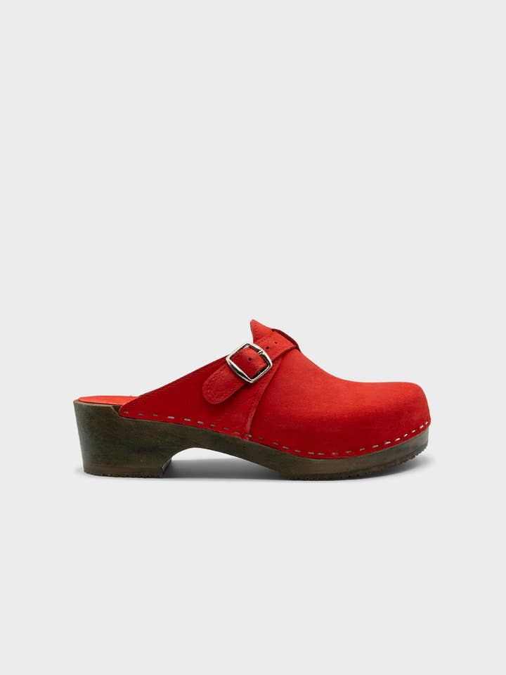 Mules à sabots à boucle Halmstad pour la vente par Sandgrens