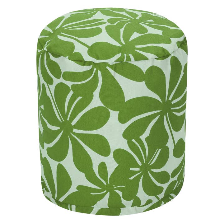 Majestic Home Goods Sage Plantation Pouf for wholesale by Majestic Home Goods