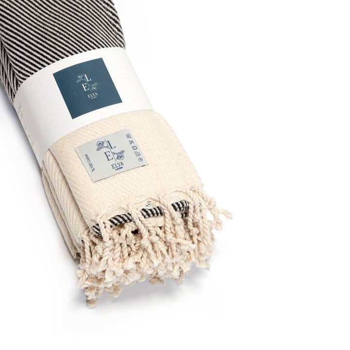 Elya London - Wholesale Tea towel - Waterway 100% Turkish Cotton Decorative Kitchen Towels3