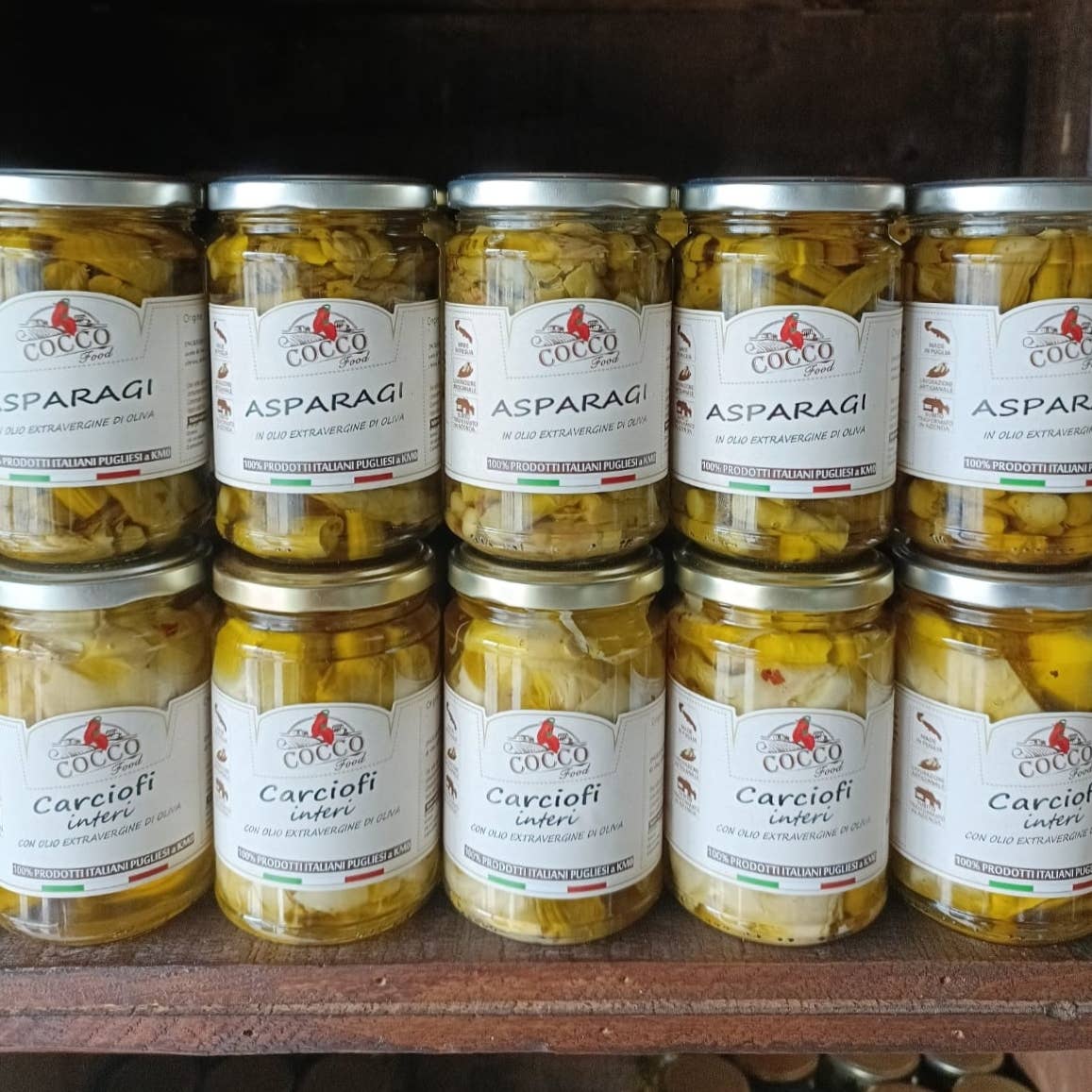 Cocco Food - Wholesale Pickled Vegetables - Homemade homemade artichokes with typical Italian spices2