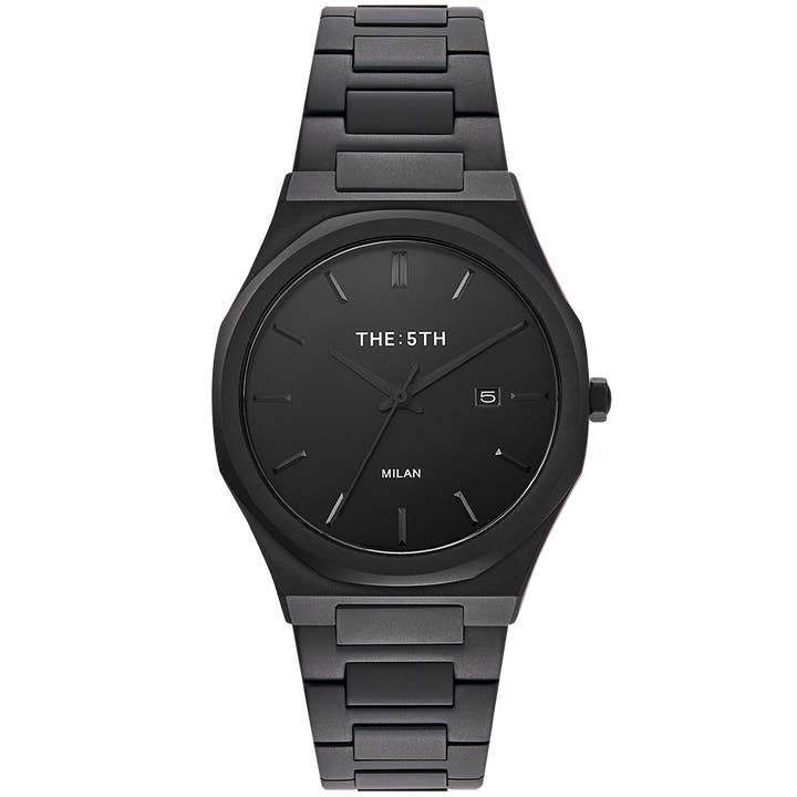 Scuro Men's Matte Black Dial Wrist Watch for wholesale by The 5TH