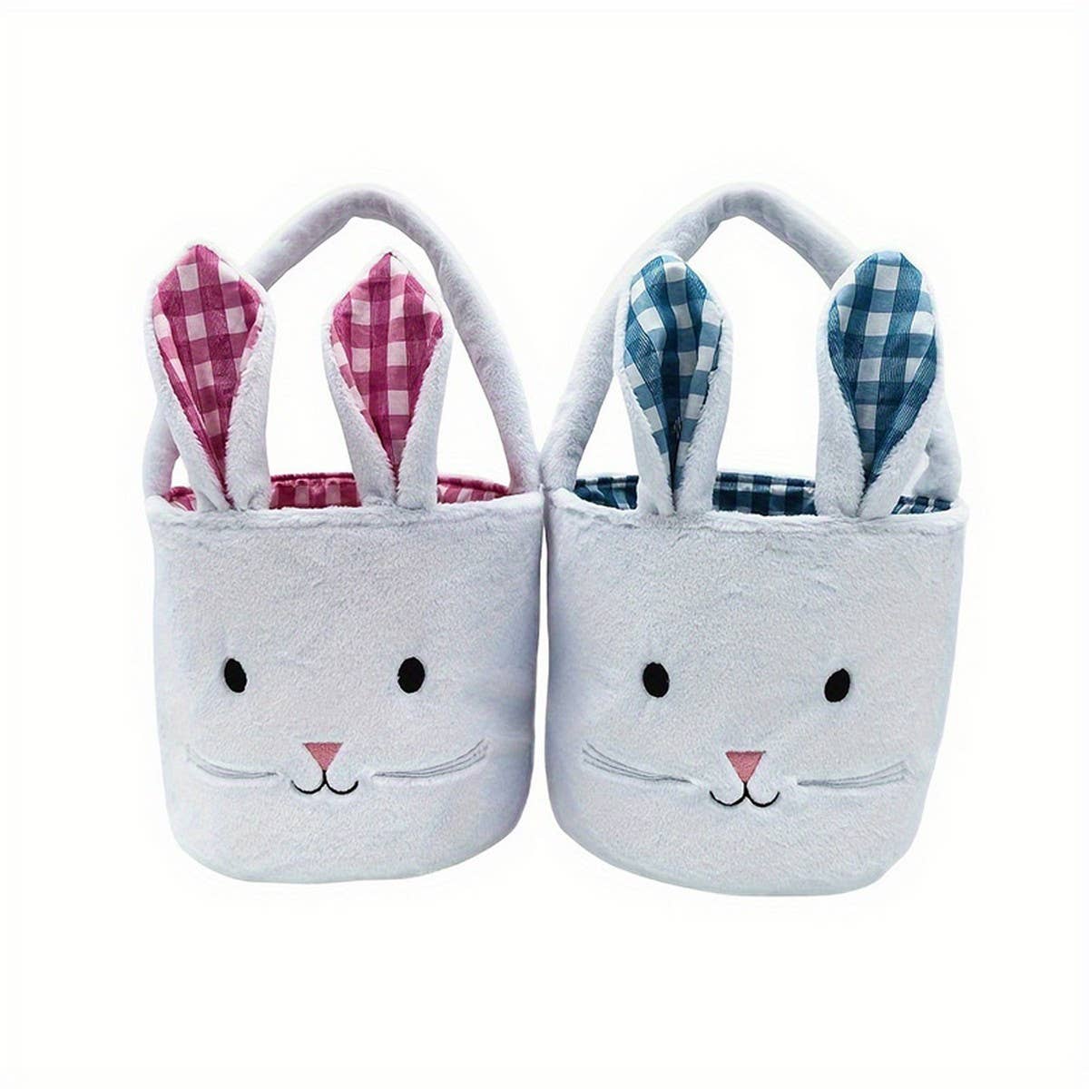 ACCITY - Wholesale Basket - Kids & Baby - EASTER BASKET BUNNY DOLL FABRIC BASKET DECORATION_CWMM34785