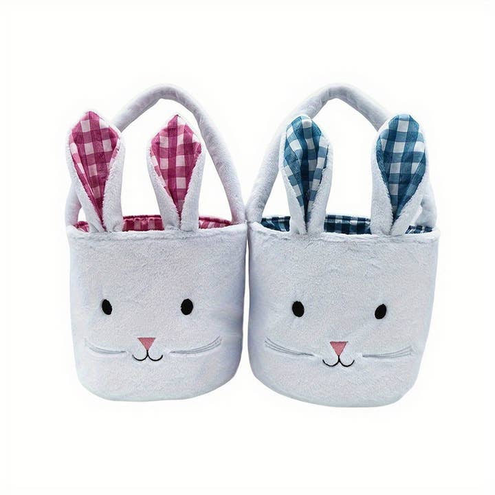 ACCITY - Wholesale Basket - Kids & Baby - EASTER BASKET BUNNY DOLL FABRIC BASKET DECORATION_CWMM34785