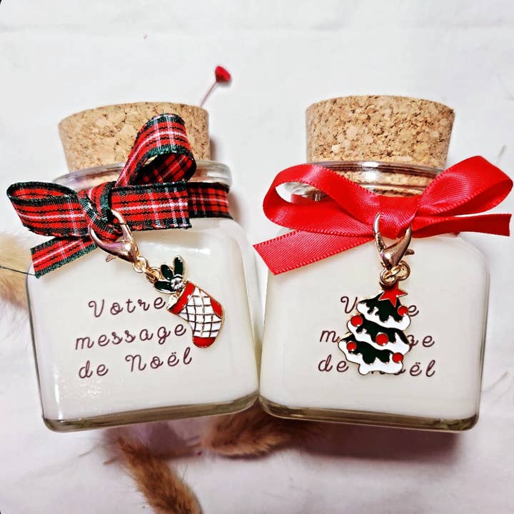 Candle - Your Christmas message - 90g for wholesale by MAMIE CANDLE
