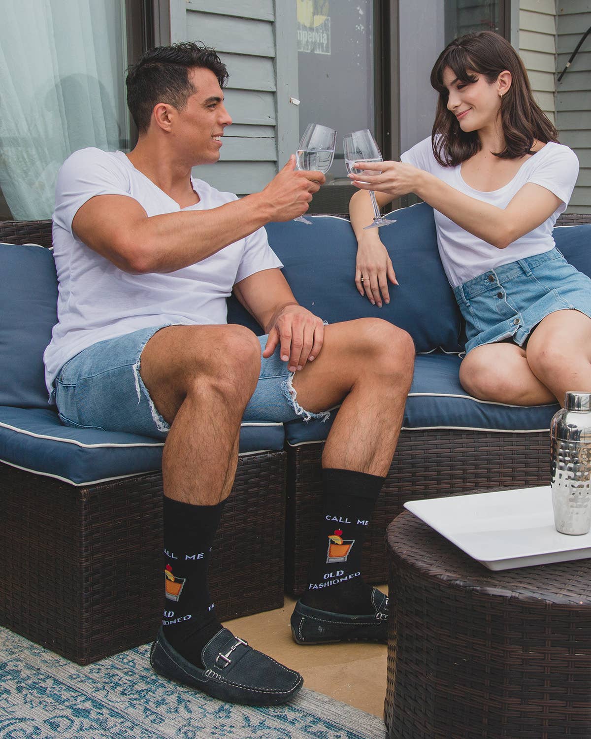 Nero MeMoi - Calzino da uomo in bambù vecchio stile in vendita all'ingrosso su Faire3