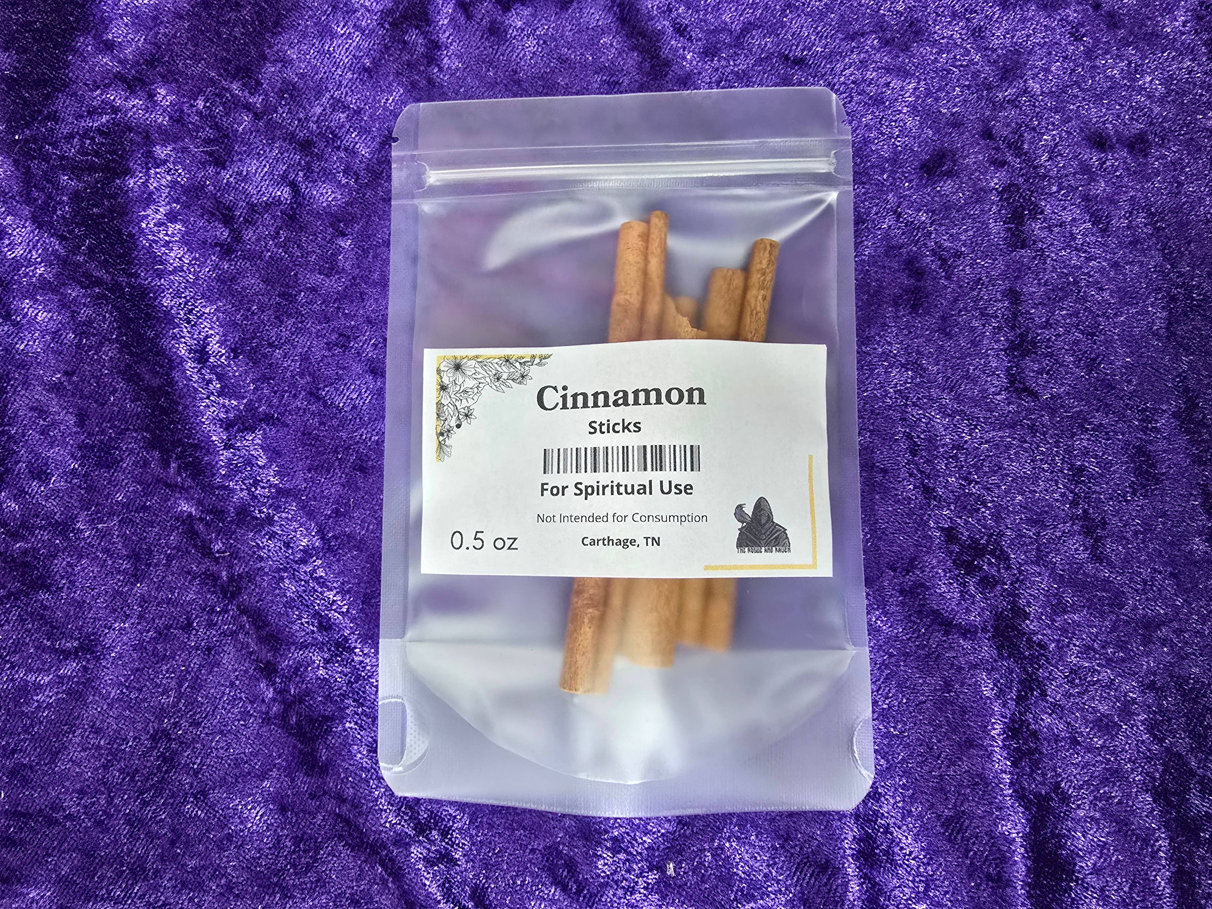 The Rouge and Raven - Venta al por mayor Hierbas - Palitos de canela hierba seca para uso espiritual1