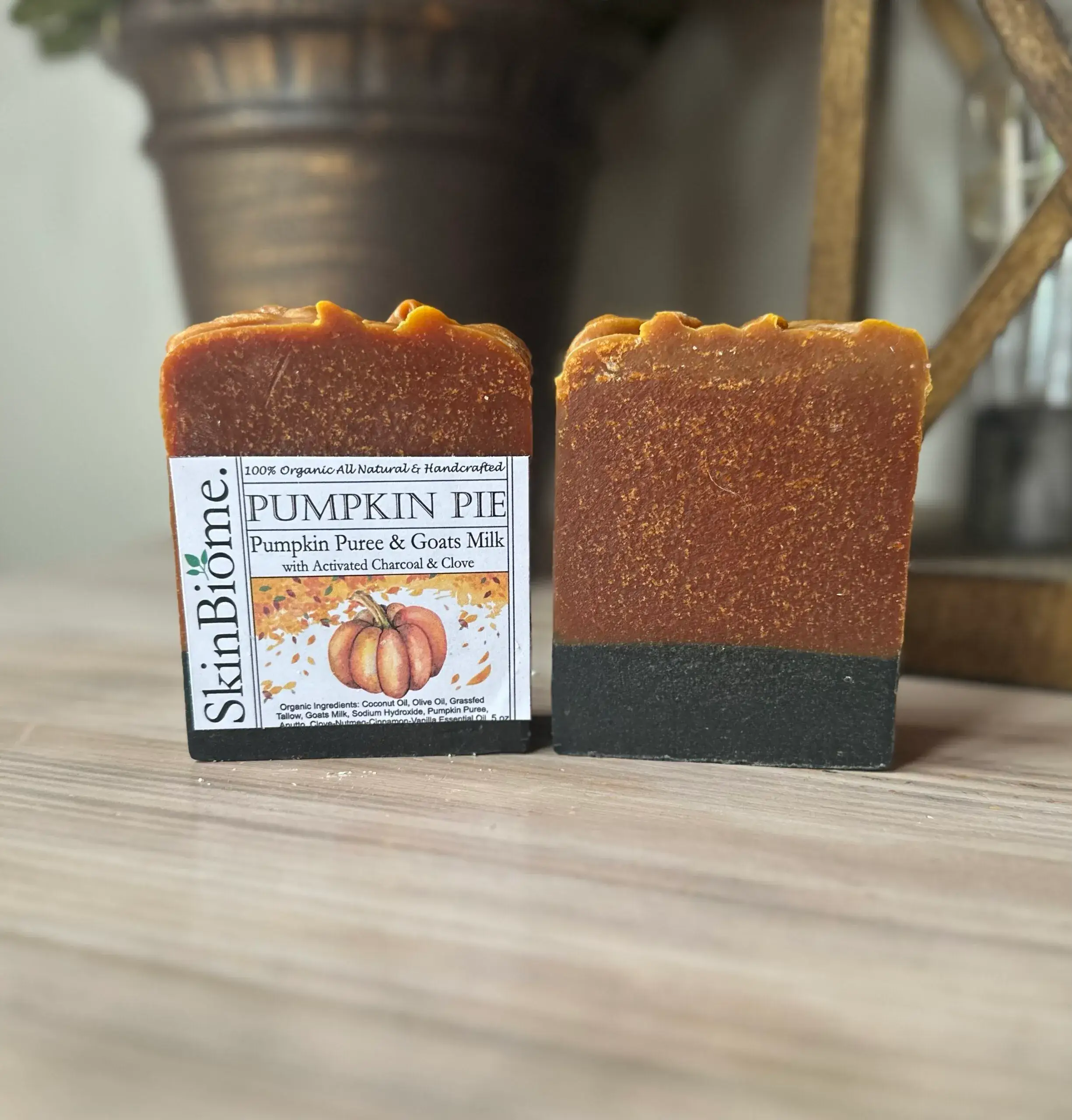 Skinbiome – wholesale Bar Soap – Pumpkin Pie Soap Bar1
