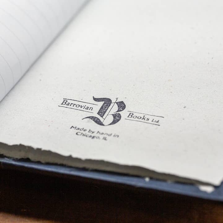 Barrovian Books - Wholesale Journal/Diary - Midnight Blue | Handmade Journal3