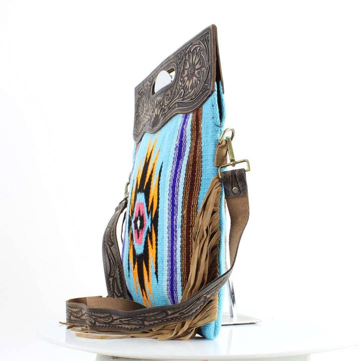 Leather Impressions Inc - Wholesale Tote bag – Women's - Colorful Serape Shopper #AB 178626