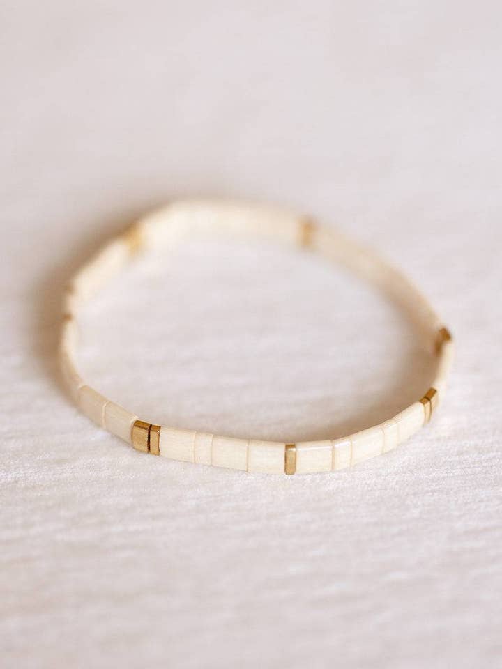 Coconut Tila Bracelet for wholesale by Coast and Cove
