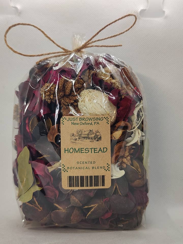 Scented Botanical Potpourri Bulk - Homestead for wholesale by Just Browsing, LLC