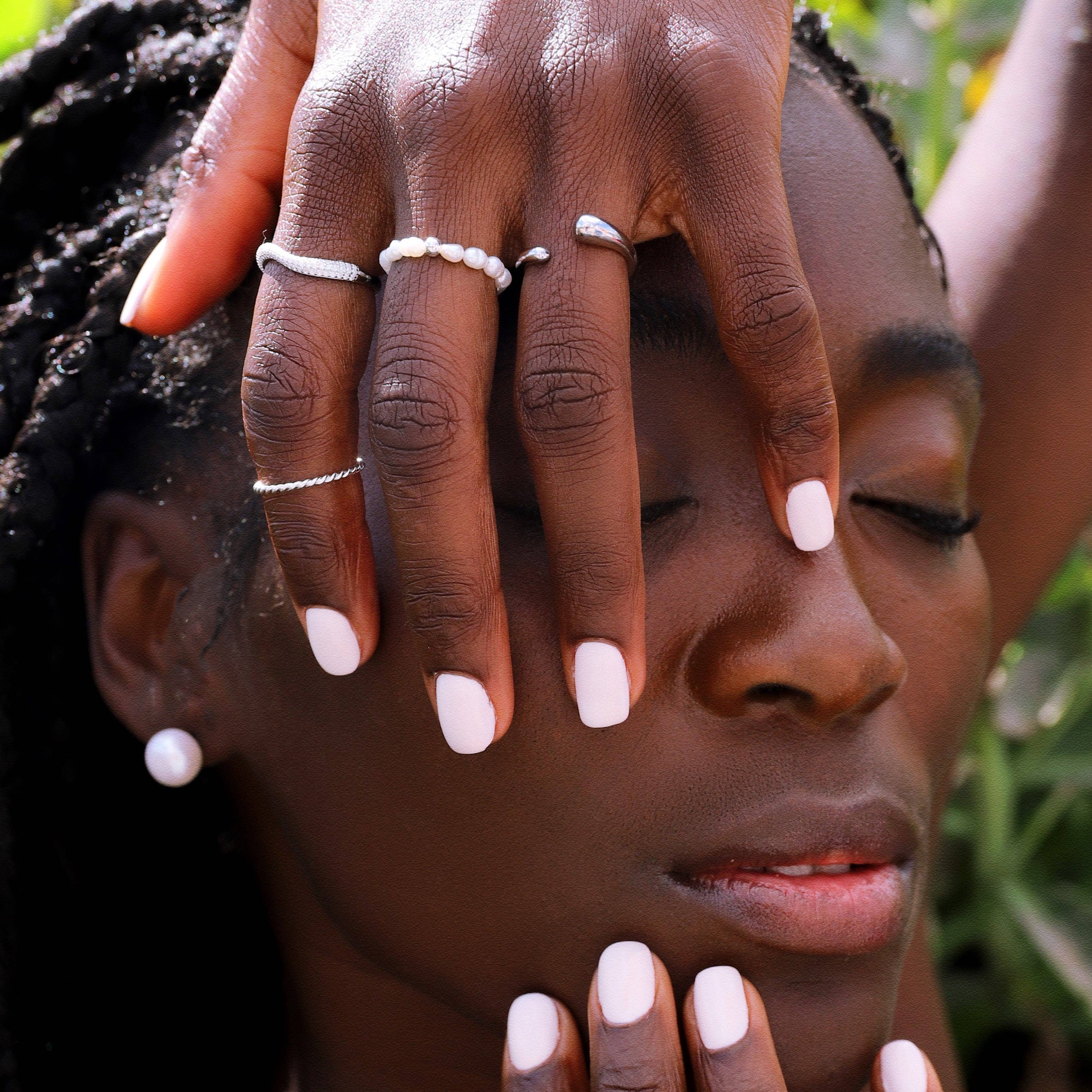 Gold Trip – wholesale Band/stacked ring – Open Drop Ring3