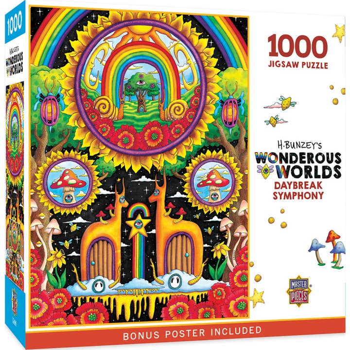 Puzzle de 1000 pièces Wonderous Worlds - Daybreak Symphony pour la vente par Masterpieces Puzzles