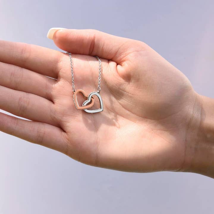 Carpe Diem Gifts - Wholesale Pendant/Charm Necklace - Special Bonus Daughter Pregnancy Gift Heart Necklace | New Mom Gift