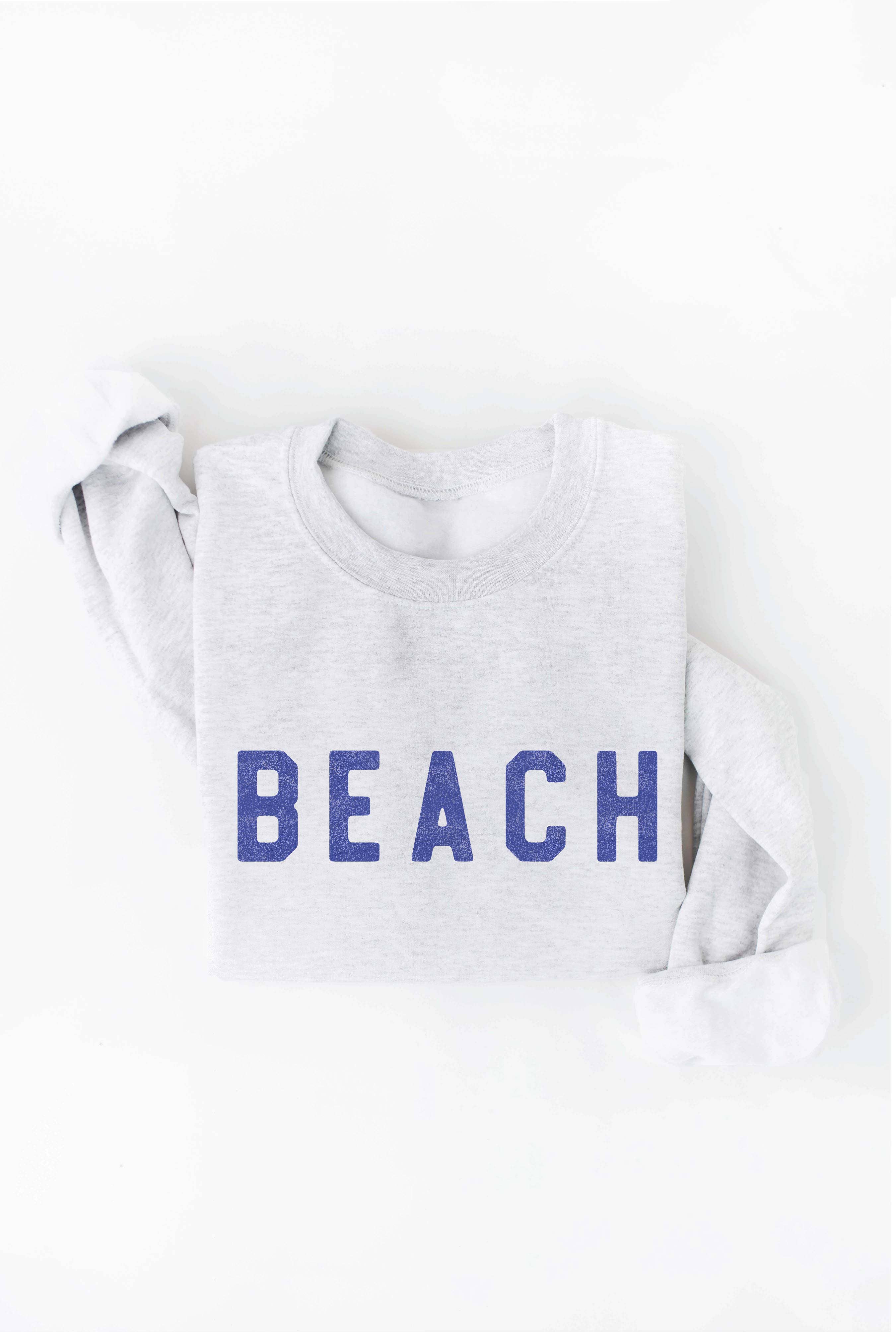 OAT COLLECTIVE - Wholesale Graphic Sweatshirt - Women's - BEACH Graphic Sweatshirt0