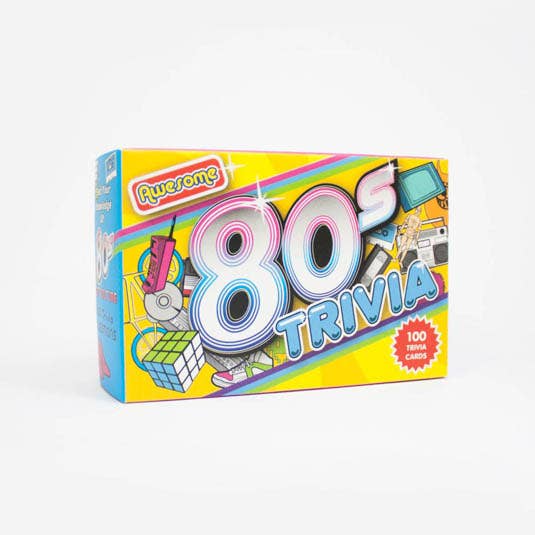 Awesome 80s Trivia Cards and other Purchase Wholesale 80's. Free Returns & Net 60 Terms on Faire trending on Faire.