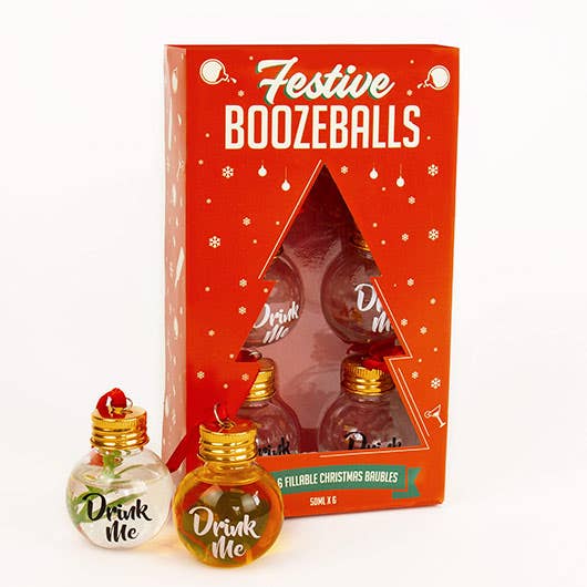 Gift Republic - Wholesale Gag Gift/Novelty Gift - Festive Boozeballs - Christmas Ornaments2